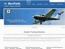 Tablet Screenshot of navpath.com